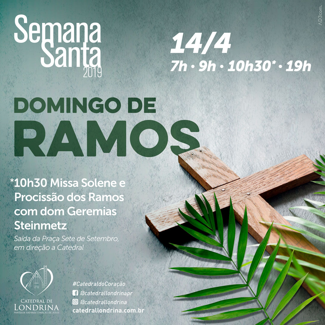 14/04 – Domingo de Ramos