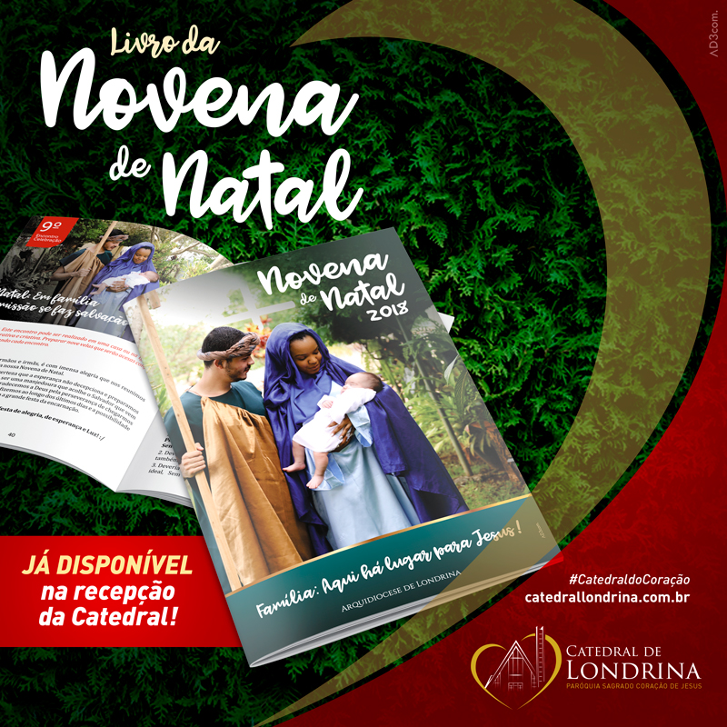 Livro da Novena de Natal Catedral de Londrina