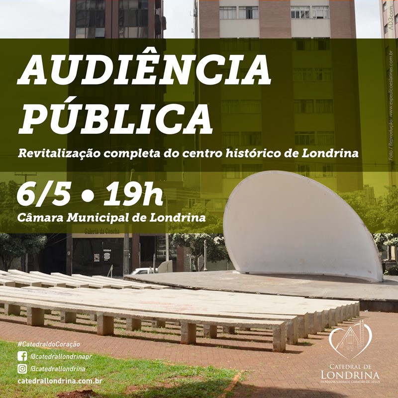 Audiência Pública pela revitalização do centro de Londrina