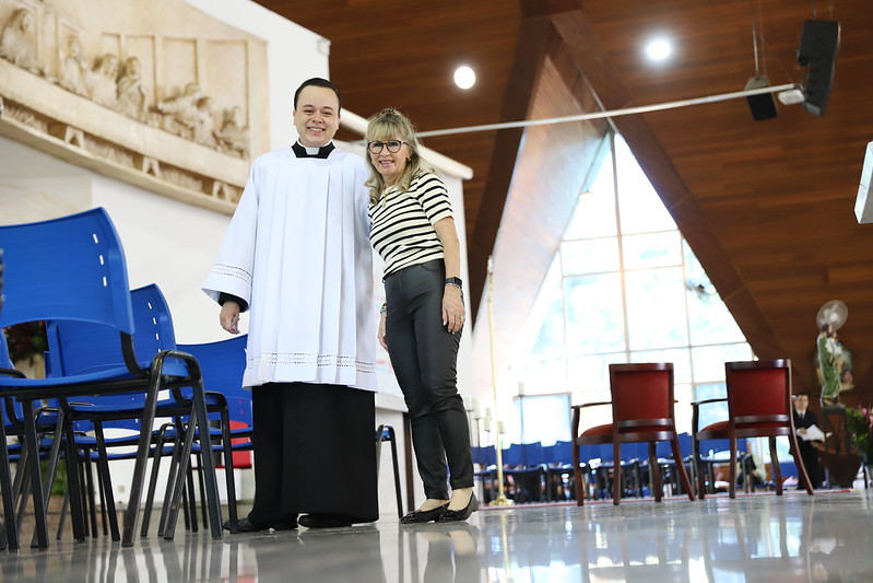 27 anos de Ordenação Presbiteral do Padre Rafael Solano: equipe de liturgia